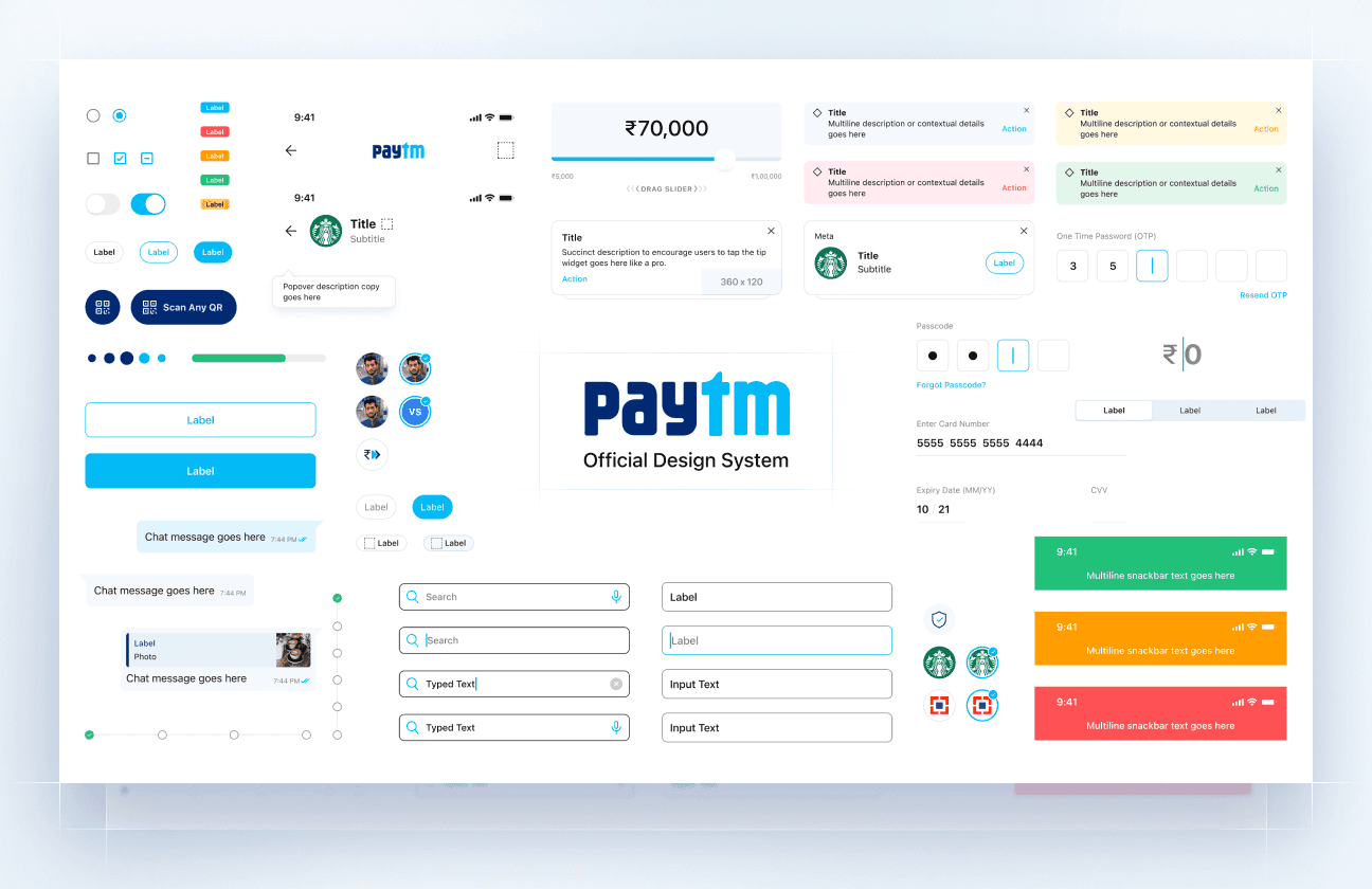 paytm official design system (PODS)